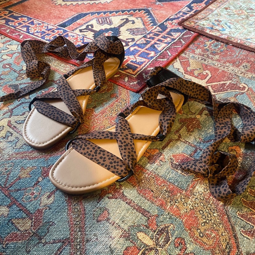 Women’s Lace Up Old Navy Sandals Size 11